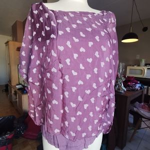 Silk top one size